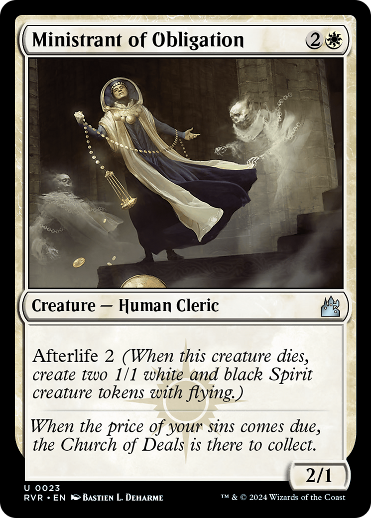 Ministrant of Obligation [Ravnica Remastered] | Exor Games Summserside