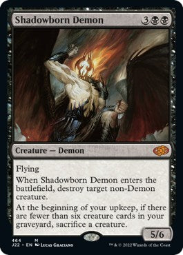 Shadowborn Demon [Jumpstart 2022] | Exor Games Summserside