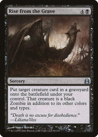 Rise from the Grave [Commander 2011] | Exor Games Summserside