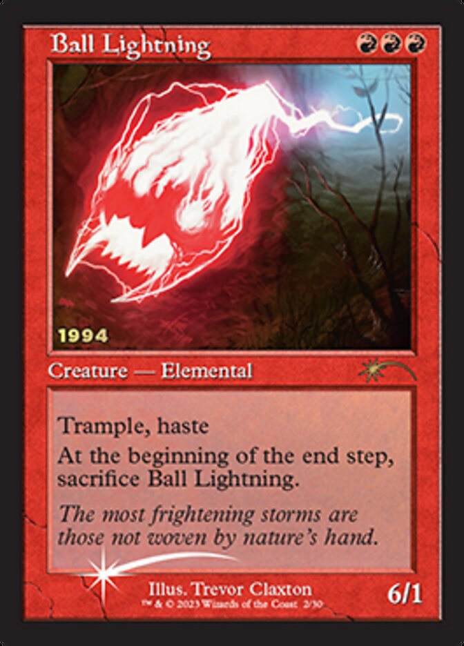 Ball Lightning [30th Anniversary Promos] | Exor Games Summserside