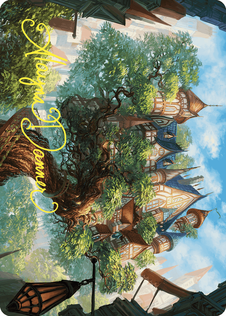 Edgewall Inn Art Card (Gold-Stamped Signature) [Wilds of Eldraine Art Series] | Exor Games Summserside