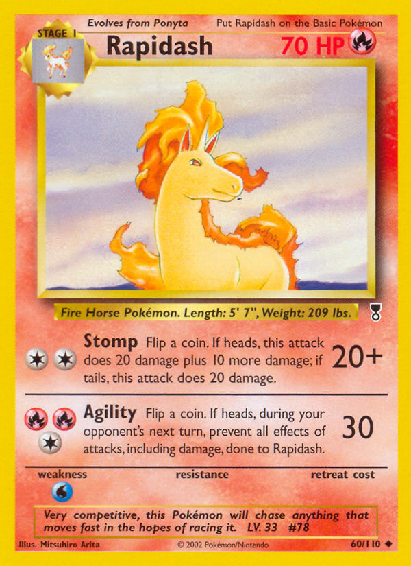 Rapidash (60/110) [Legendary Collection] | Exor Games Summserside