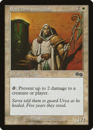 Sanctum Custodian [Urza's Saga] | Exor Games Summserside