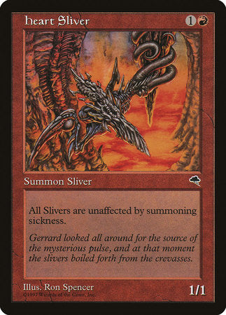 Heart Sliver [Tempest] | Exor Games Summserside