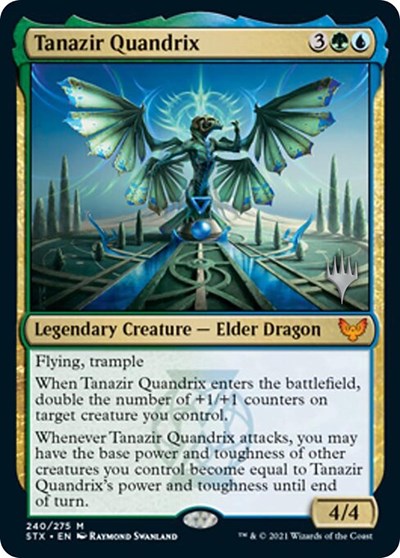 Tanazir Quandrix (Promo Pack) [Strixhaven: School of Mages Promos] | Exor Games Summserside