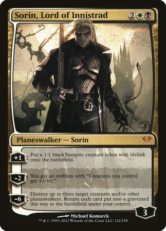 Sorin, Lord of Innistrad [Dark Ascension] | Exor Games Summserside