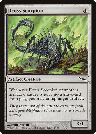 Dross Scorpion [Mirrodin] | Exor Games Summserside