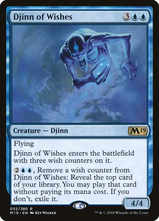 Djinn of Wishes [Core Set 2019] | Exor Games Summserside