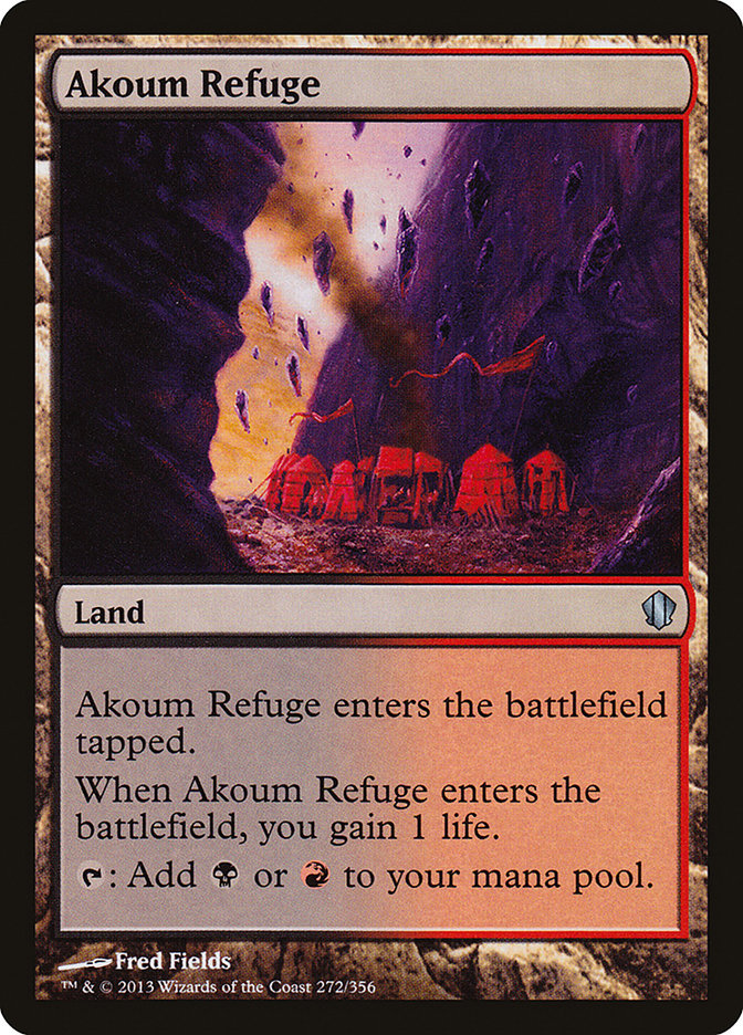 Akoum Refuge [Commander 2013] | Exor Games Summserside