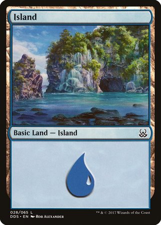 Island (28) [Duel Decks: Mind vs. Might] | Exor Games Summserside