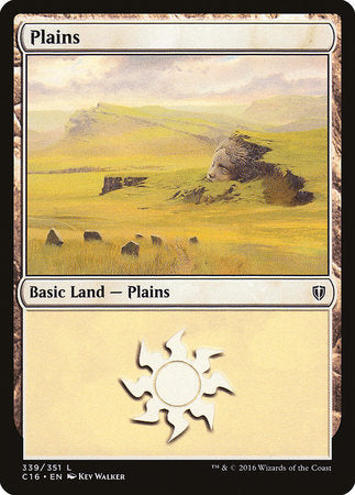 Plains (339) [Commander 2016] | Exor Games Summserside