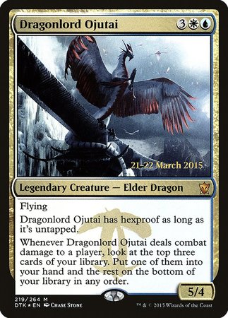 Dragonlord Ojutai [Dragons of Tarkir Promos] | Exor Games Summserside