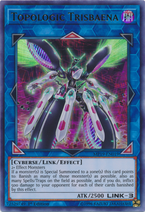 Topologic Trisbaena [MP19-EN019] Ultra Rare | Exor Games Summserside