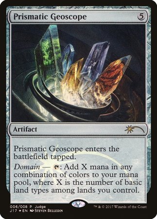 Prismatic Geoscope [Judge Gift Cards 2017] | Exor Games Summserside