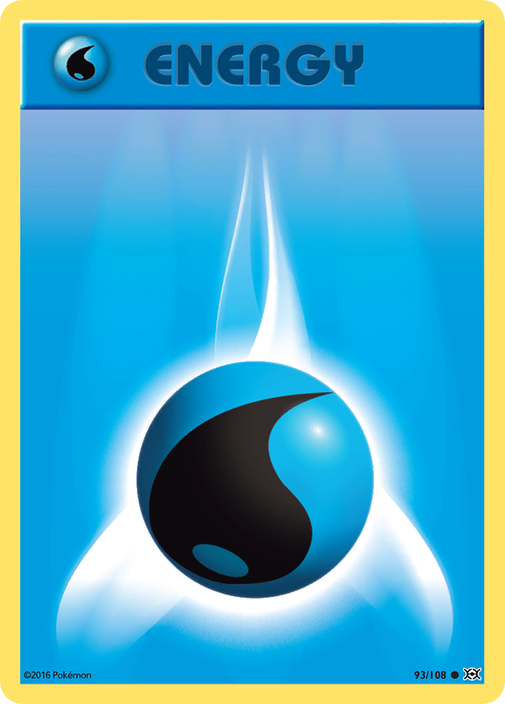 Water Energy (93/108) [XY: Evolutions] | Exor Games Summserside