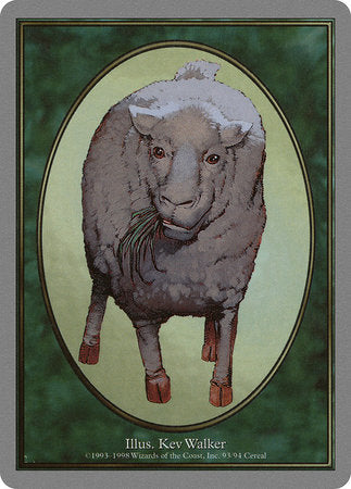 Sheep Token [Unglued Tokens] | Exor Games Summserside