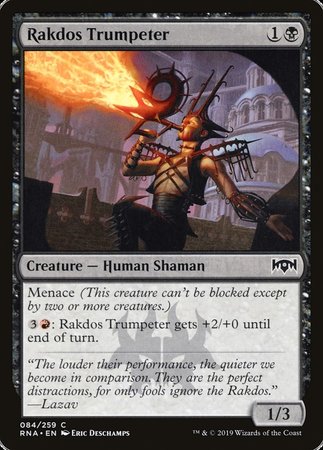 Rakdos Trumpeter [Ravnica Allegiance] | Exor Games Summserside