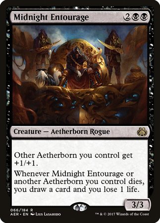 Midnight Entourage [Aether Revolt] | Exor Games Summserside