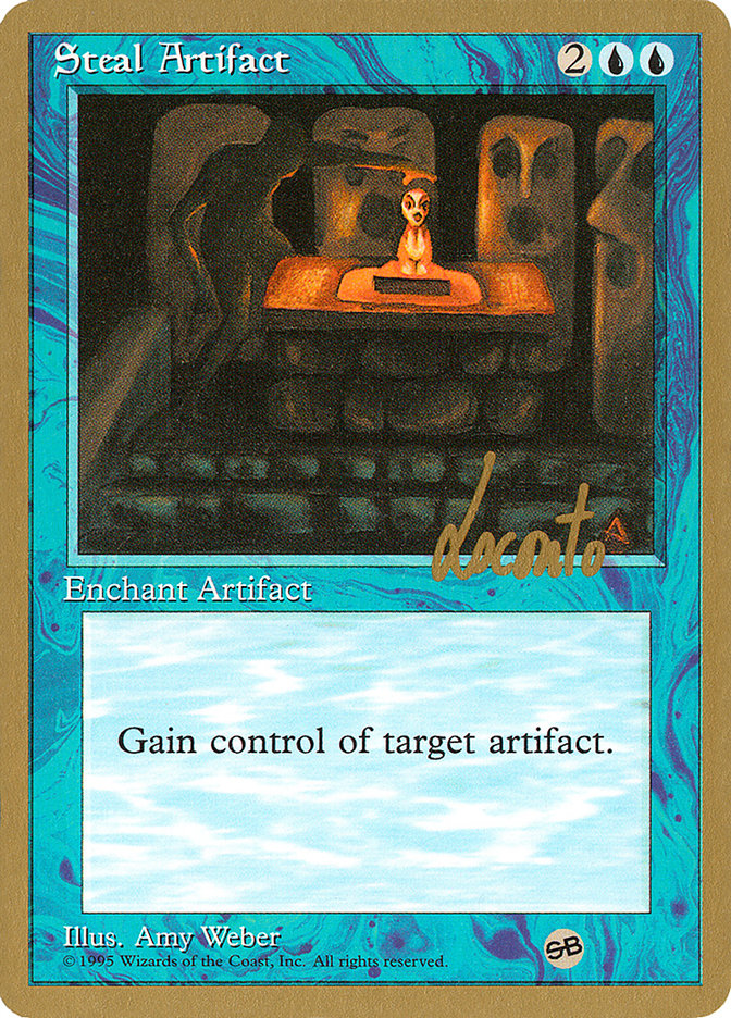 Steal Artifact (Michael Loconto) (SB) [Pro Tour Collector Set] | Exor Games Summserside