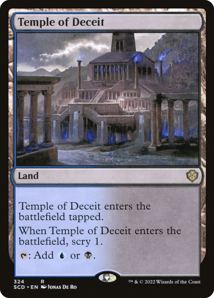 Temple of Deceit [Starter Commander Decks] | Exor Games Summserside