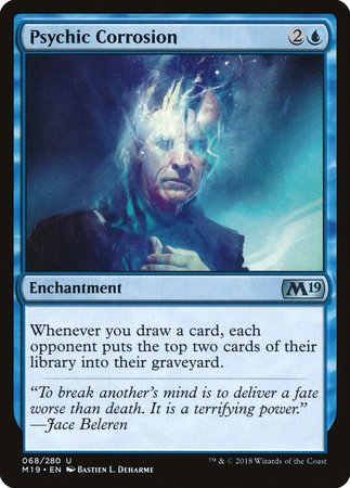 Psychic Corrosion [Core Set 2019] | Exor Games Summserside