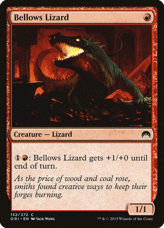 Bellows Lizard [Magic Origins] | Exor Games Summserside