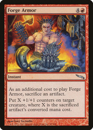 Forge Armor [Mirrodin] | Exor Games Summserside