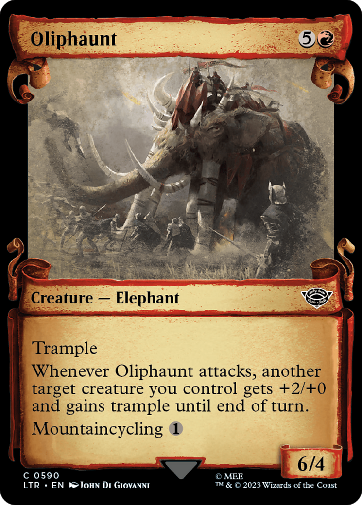 Oliphaunt [The Lord of the Rings: Tales of Middle-Earth Showcase Scrolls] | Exor Games Summserside