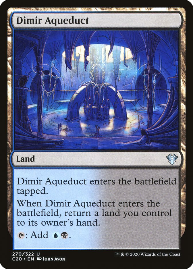 Dimir Aqueduct [Commander 2020] | Exor Games Summserside