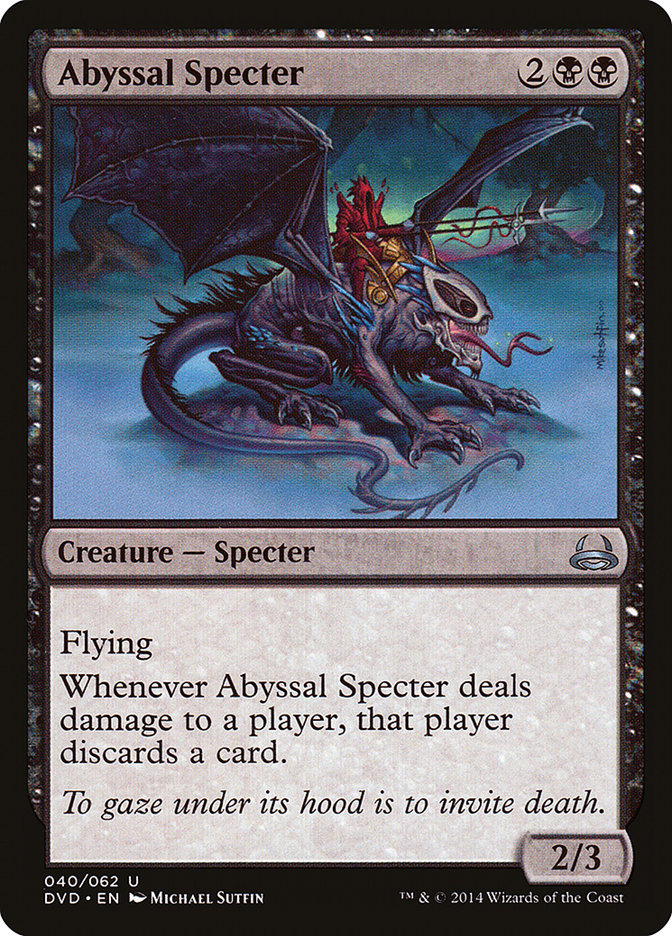 Abyssal Specter (Divine vs. Demonic) [Duel Decks Anthology] | Exor Games Summserside