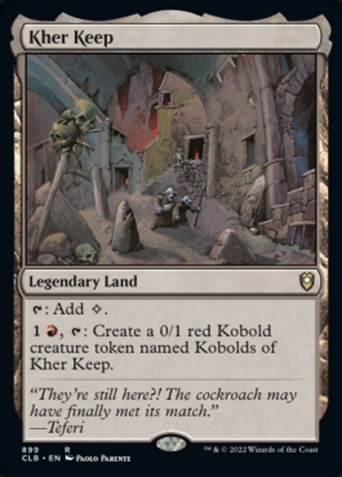 Kher Keep [Commander Legends: Battle for Baldur's Gate] | Exor Games Summserside