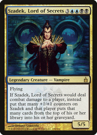 Szadek, Lord of Secrets [Ravnica: City of Guilds] | Exor Games Summserside