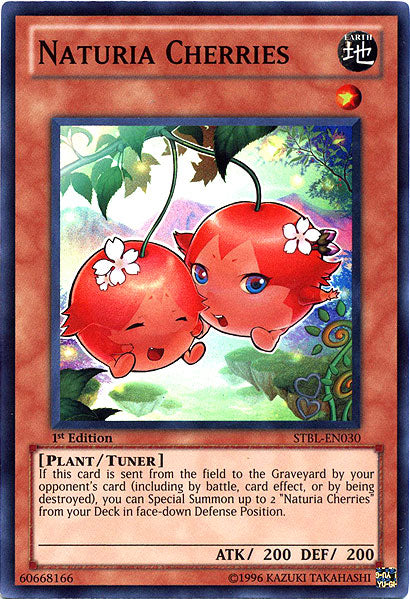 Naturia Cherries [STBL-EN030] Super Rare | Exor Games Summserside