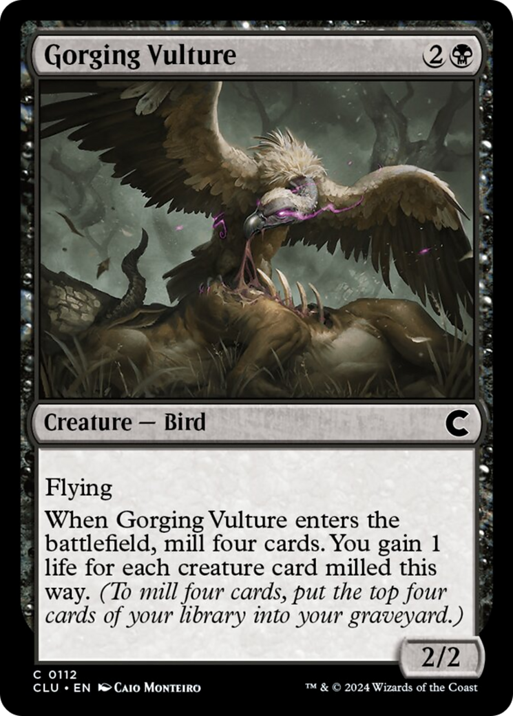 Gorging Vulture [Ravnica: Clue Edition] | Exor Games Summserside