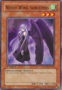 Night Wing Sorceress [CRMS-EN025] Common | Exor Games Summserside