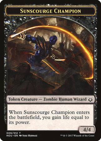 Sunscourge Champion Token [Hour of Devastation Tokens] | Exor Games Summserside