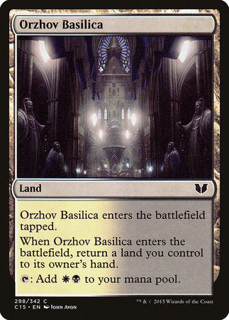 Orzhov Basilica [Commander 2015] | Exor Games Summserside