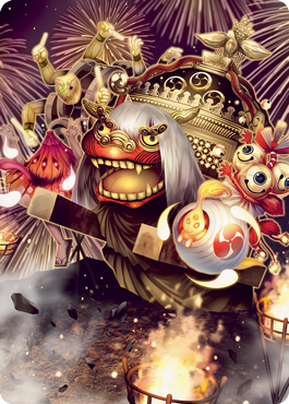 March of Reckless Joy Art Card [Kamigawa: Neon Dynasty Art Series] | Exor Games Summserside