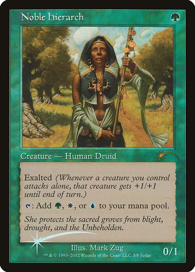 Noble Hierarch [Judge Gift Cards 2012] | Exor Games Summserside