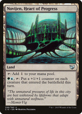 Novijen, Heart of Progress [Commander 2015] | Exor Games Summserside