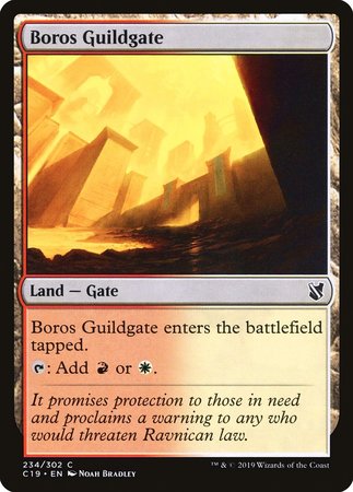 Boros Guildgate [Commander 2019] | Exor Games Summserside