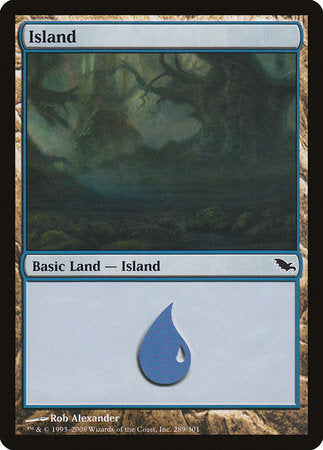 Island (289) [Shadowmoor] | Exor Games Summserside