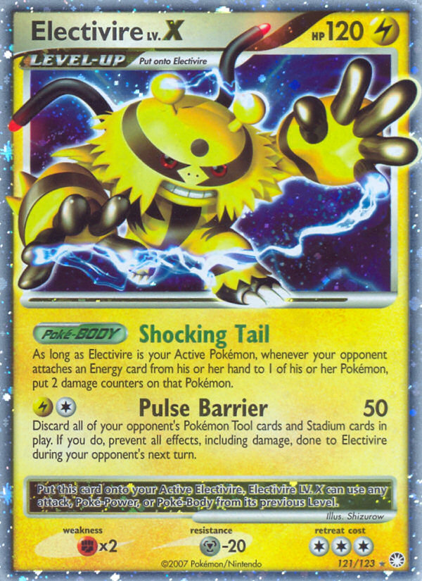 Electivire LV.X (121/123) [Diamond & Pearl: Mysterious Treasures] | Exor Games Summserside