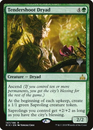 Tendershoot Dryad [Rivals of Ixalan Promos] | Exor Games Summserside