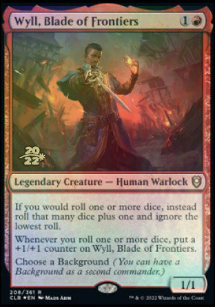 Wyll, Blade of Frontiers [Commander Legends: Battle for Baldur's Gate Prerelease Promos] | Exor Games Summserside