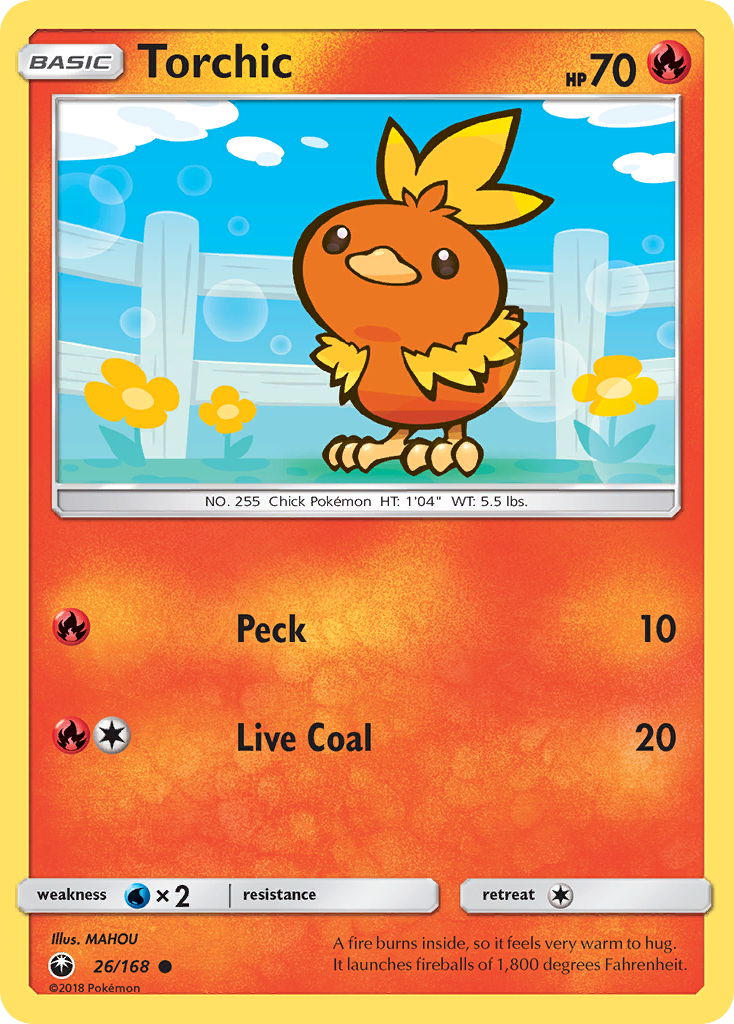 Torchic (26/168) [Sun & Moon: Celestial Storm] | Exor Games Summserside