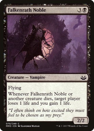 Falkenrath Noble [Modern Masters 2017] | Exor Games Summserside