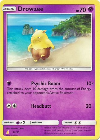 Drowzee (22/30) [Sun & Moon: Trainer Kit - Alolan Raichu] | Exor Games Summserside