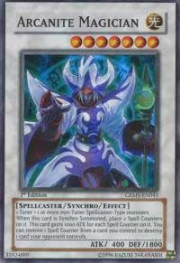 Arcanite Magician [CRMS-EN043] Super Rare | Exor Games Summserside