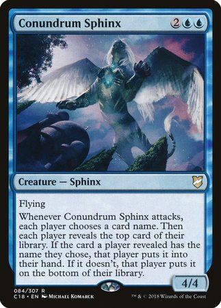 Conundrum Sphinx [Commander 2018] | Exor Games Summserside